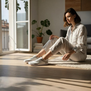 JAN + 2.0 White/Grey ( New...